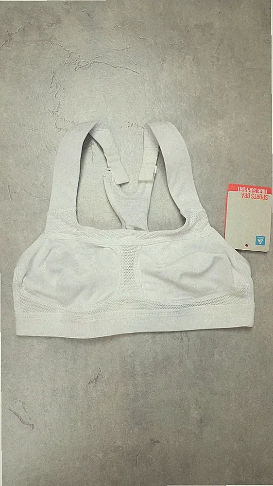 Odlo Sports Bra High Ultimate Sport-BH weiß Größe 70A 70B 70C NEU UVP 54,99€