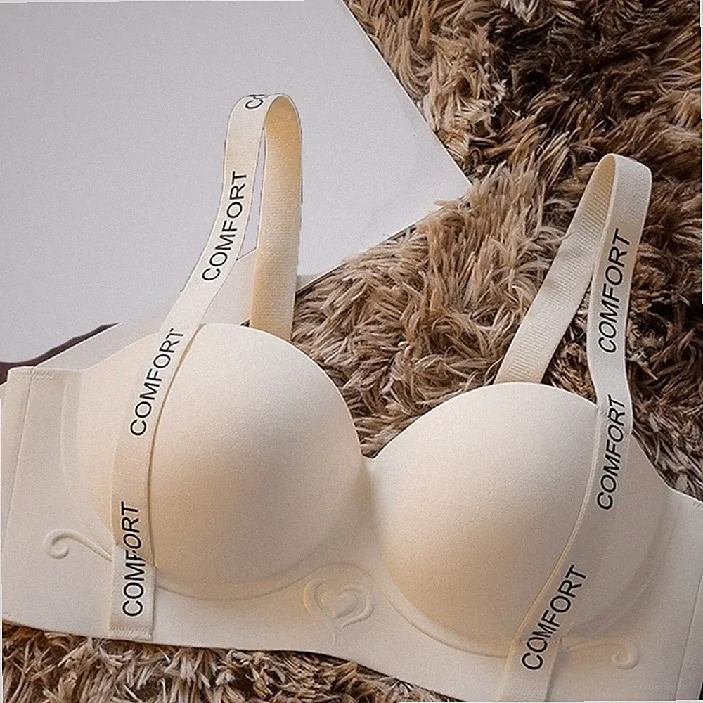 Offener Rücken Weste Halbschalen BH Drei Haken-und Ösen Verschluss 3/4 Cup For