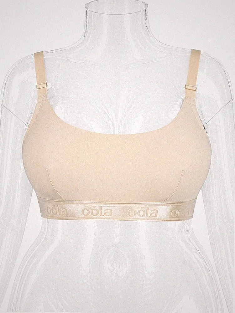 Oola Bralette Übergröße Latte ultra glatt versteckter Bügel Minimierung BH 38DD-46F