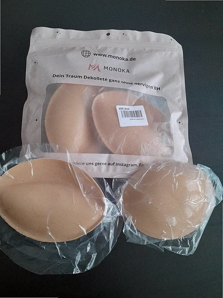 Original Monoka UltraBoost Pushpads Klebepads Klebe-BH Gr. A B beige NEU