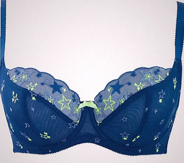 Panache 10581A Blossom Balconette Bügel-BH Gr.65G UK 30F in farbe Celeste