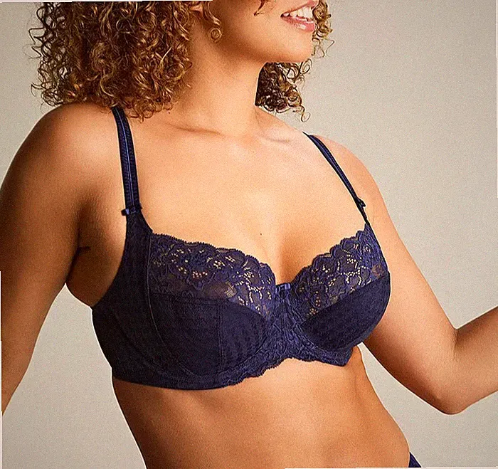 Panache Envy Vollschalen Bh, Marineblau - 7285
