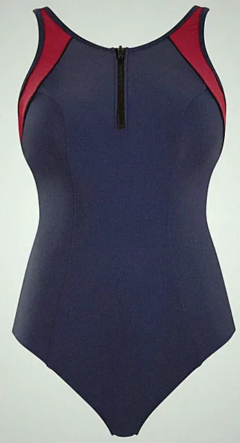 Panache Limitless SWIM Sport Badeanzug Gr.75G UK 34F Einteiler Bügel-BH Aktiv