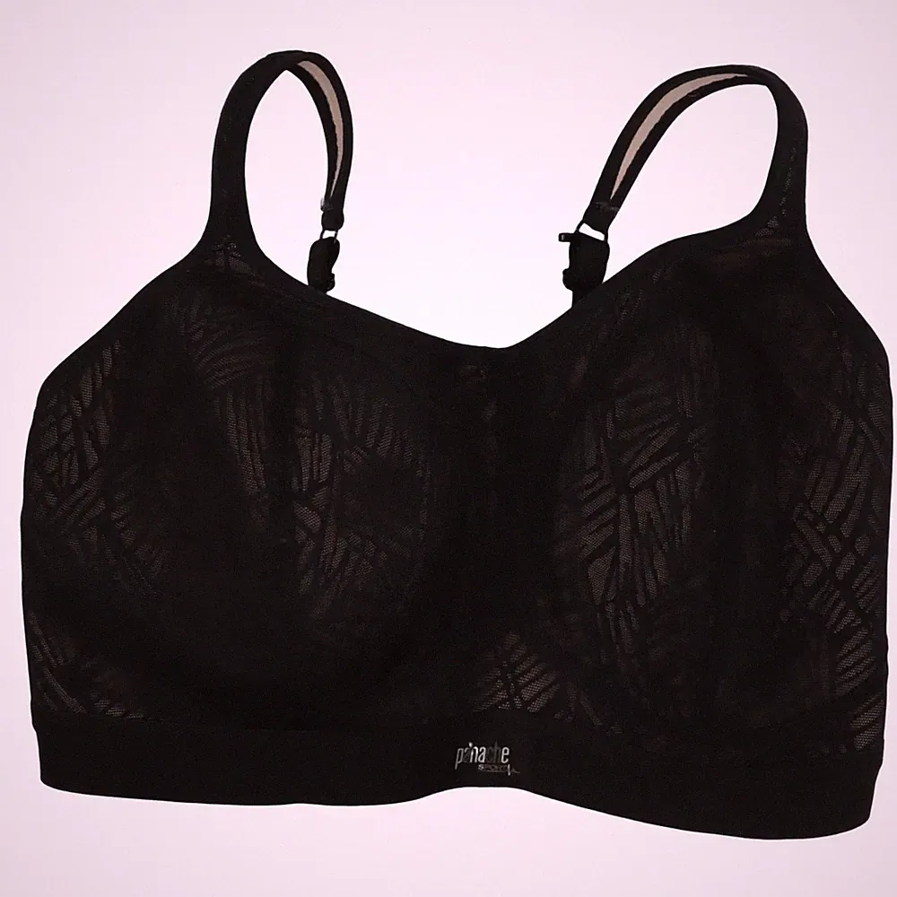 Panache Sport, BH, Größe: 90A, 7341C, Schwarz, Elasthan/Polyamid/Polyester #C0w