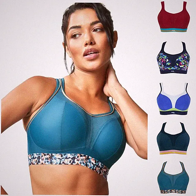 Panache Sport BH ohne Bügel High Impact Support Damen Active Sportswear 7341B