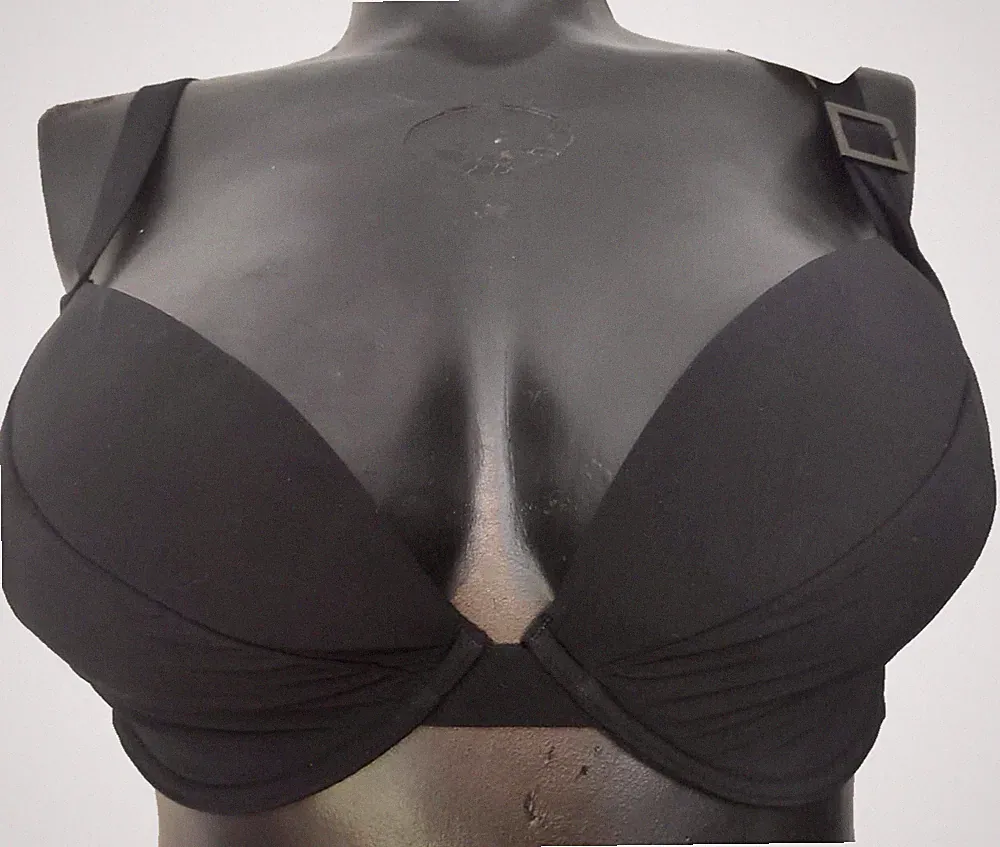 Panache Swimwear Bikini Bügel-BH Gr.70I UK32G Schwarz Wattiert cup