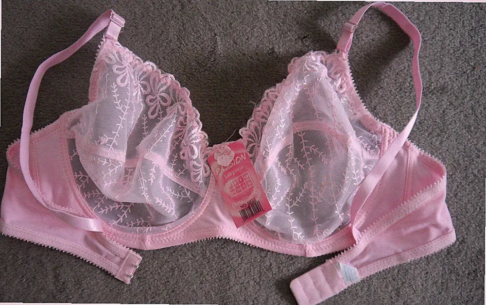 Passion Lingerie Bügel-BH, Größe: 46D , Farbe: Rosa