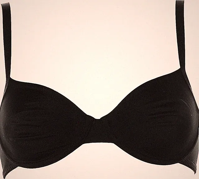 petite fleur Damen Bügel BH Nahtlose Cups Schwarz 75B K9162