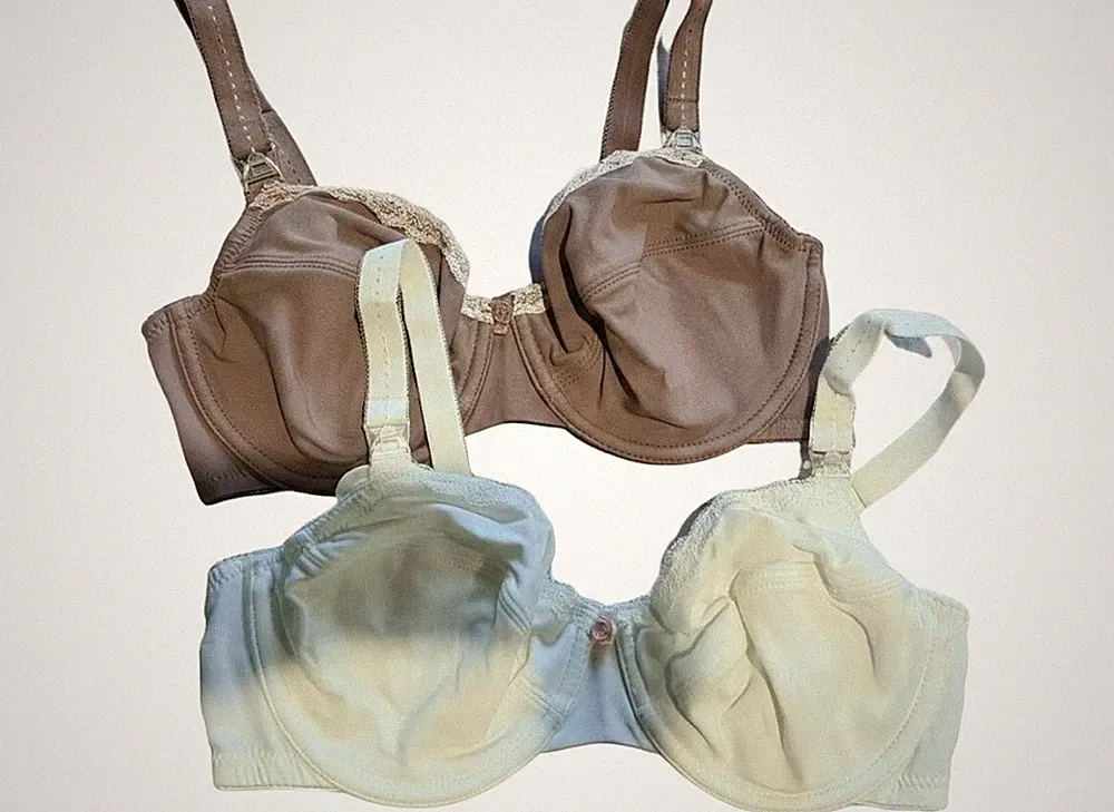 Petite Fleur Still-BH 2er Color-Set braun und weiß 90 C Damen (963) NEU