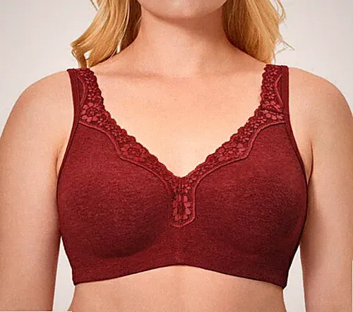 Plus Size BH Minimiser BH Nicht drahtige Spitze Nicht gepolsterter Full Cup BH