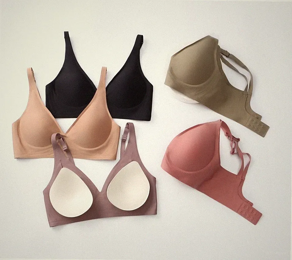 Premium Wireless Jelly BH Soft-BH ohne Bügel Push up Bequem Dehnbar Schmerzfrei