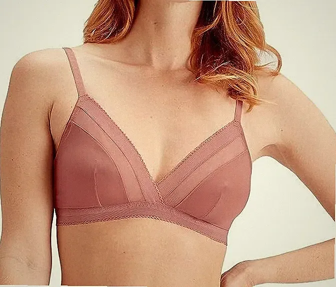 Pretty Polly Naturals Triangel-BH ohne Bügel für Damen Gr. 36