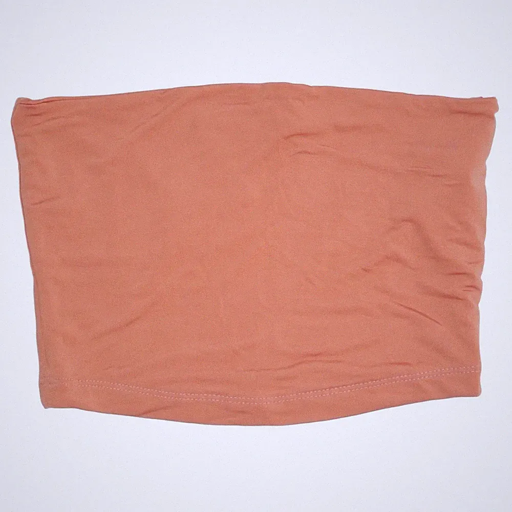 PrettyLittleThing, Bandeau-BH, Größe: 36, Orange, Elasthan/Polyester #xFF