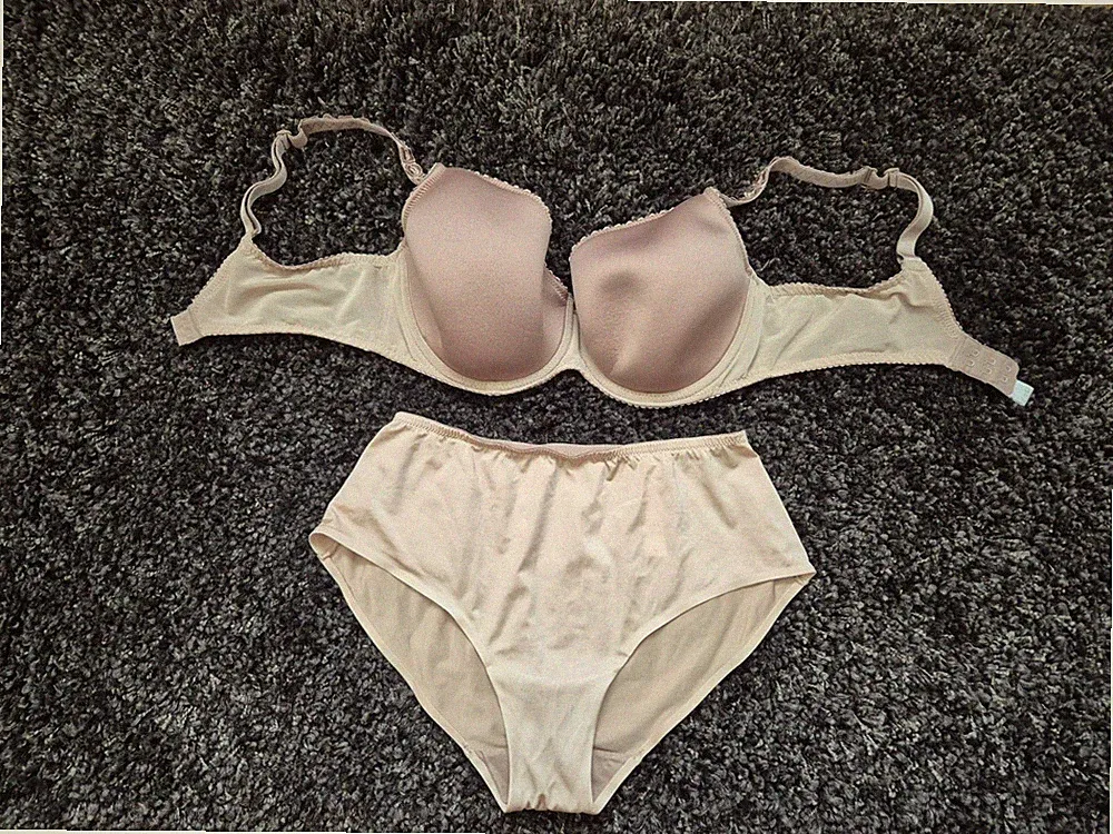 Prima Donna Bügel BH-Set BH+Slip Gr. 75/38 Hautfarben