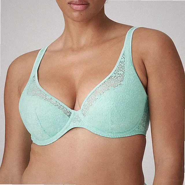 Prima Donna *Epirus* Schalen-BH grün mint Spitze Gr. 70 D NP 94,99 €