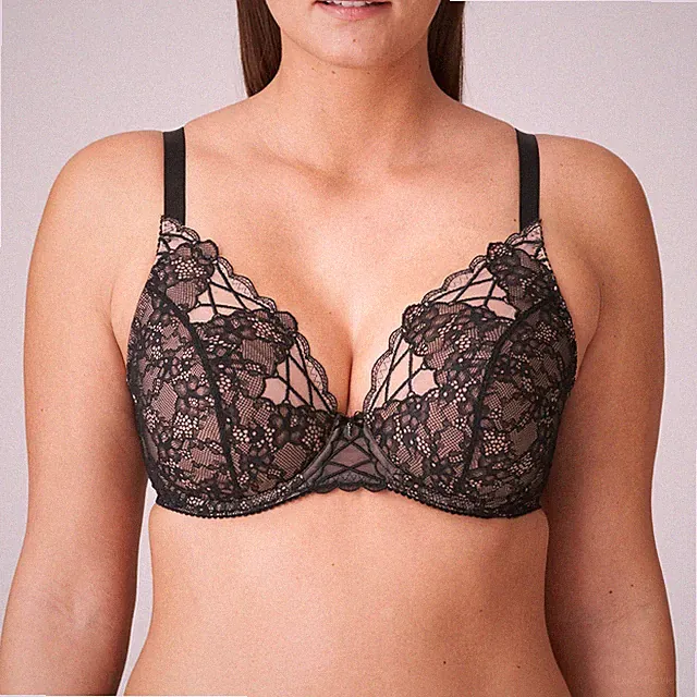 Prima Donna *Livonia* Schalen-BH schwarz Spitze Gr. 75 D 75 F 75 G NP 130 €