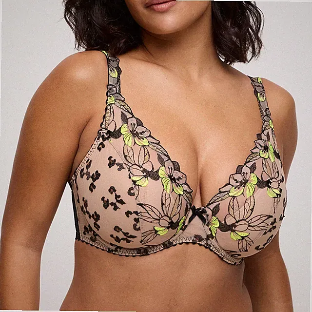 Prima Donna *Manali* Schalen-BH beige schwarz Gr. 70 75 85 D E F G NP 115 €