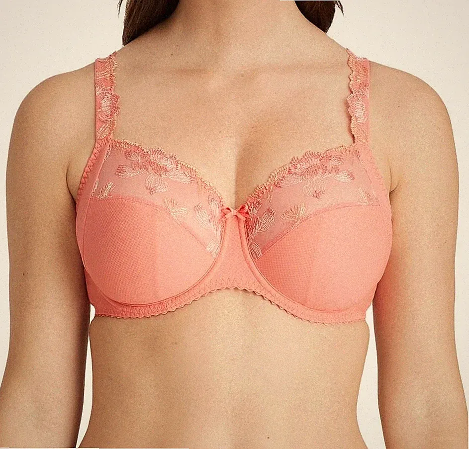 Prima Donna Plume BH Precious Peach Gr.36I Bügel Vollschale 0162921 Neu