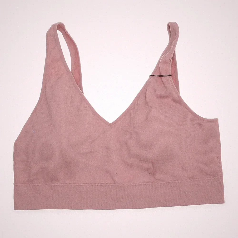 Primark, Sport-BH, Größe: 50/52, Pink, Einfarbig, Rippenstrick, Damen #VXR