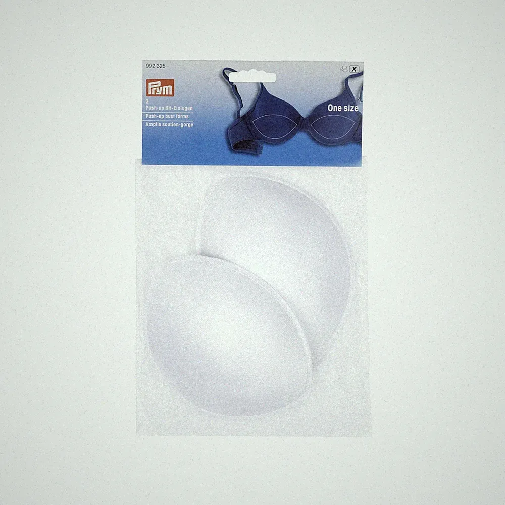 Prym Push-up BH-Einlagen one size schwarz oder weiß 1 Paar