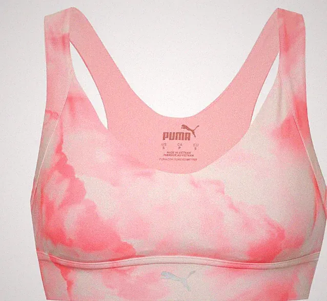 Puma Run AOP Ultraform Bra Sport-BH 524151-62 Running Sport Freizeit Training