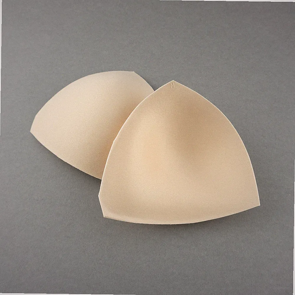 Push-Up BH-Schalen, A/B-Cup, Triangel-Pads Kissen, Nähen, Farbe Haut, Brautkleid