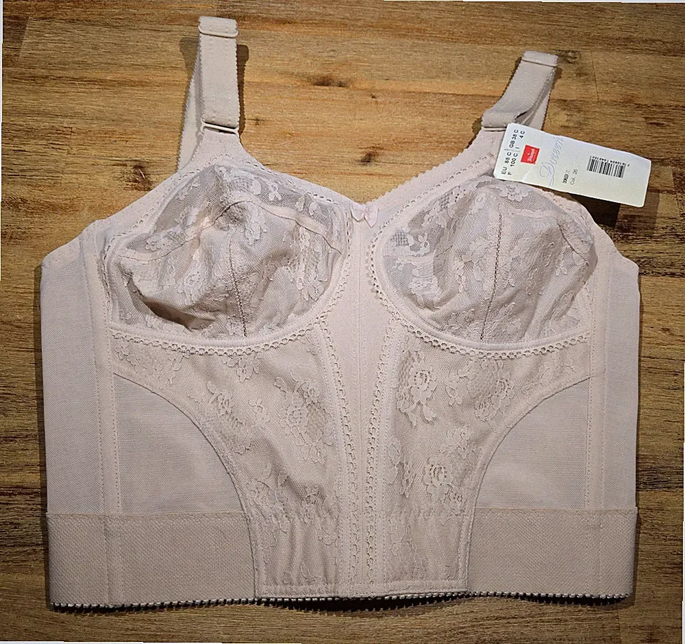 RARITÄT: TRIUMPH Longline-BH DOREEN L, Gr. 85 C, haut, NEU+ETIKETT * VINTAGE