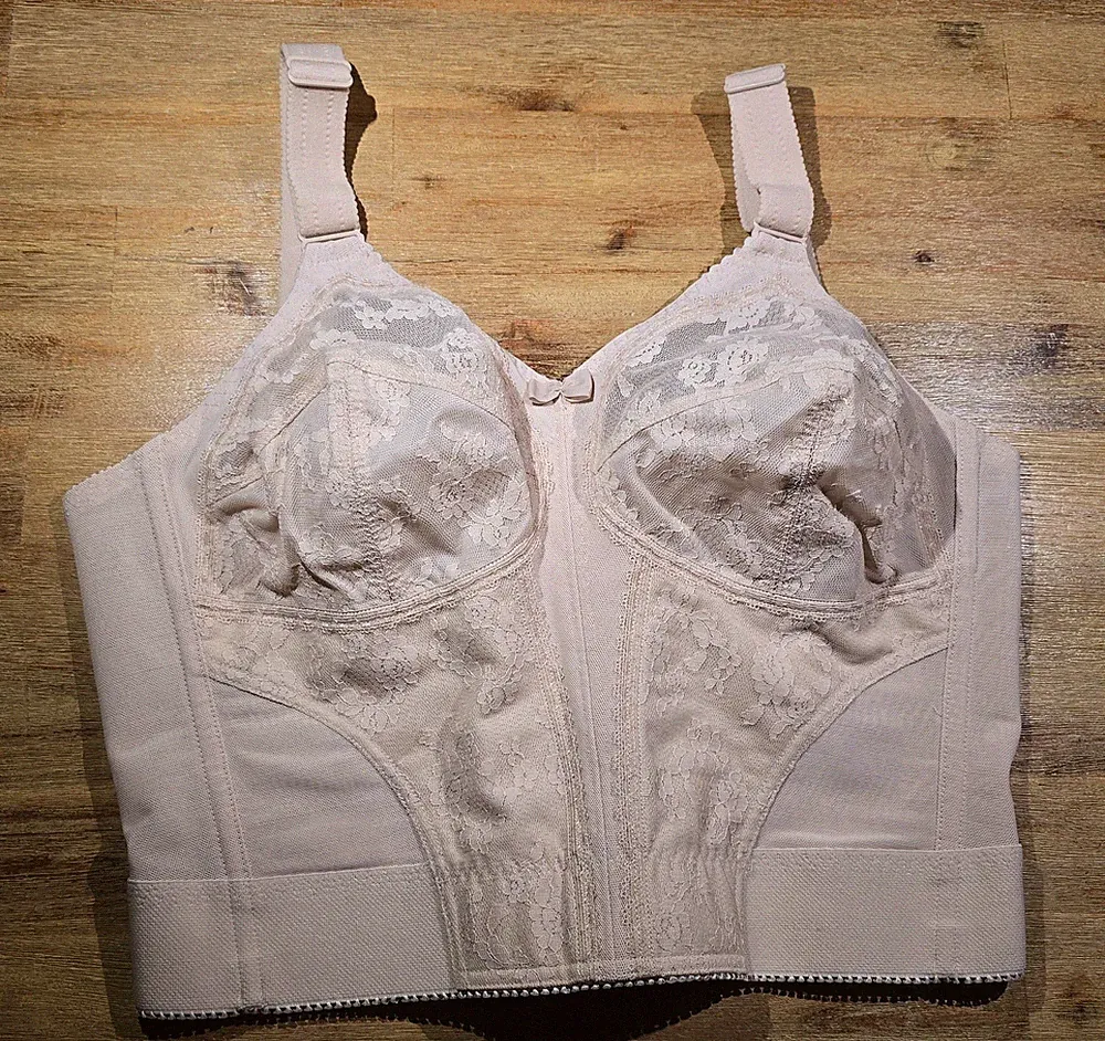 RARITÄT: TRIUMPH Longline-BH DOREEN L, Gr. 85 C, haut, NEU *VINTAGE *HOT *MIEDER