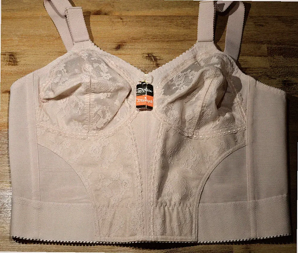 RARITÄT: TRIUMPH Longline-BH DOREEN L, Gr. 90 B, haut, NEU+ETIKETT * VINTAGE