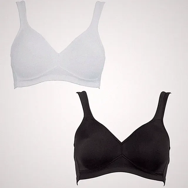 ROSA FAIA Damen BH - Twin, Soft-BH, Mikrofaser, T-Shirt-BH, atmungsaktiv
