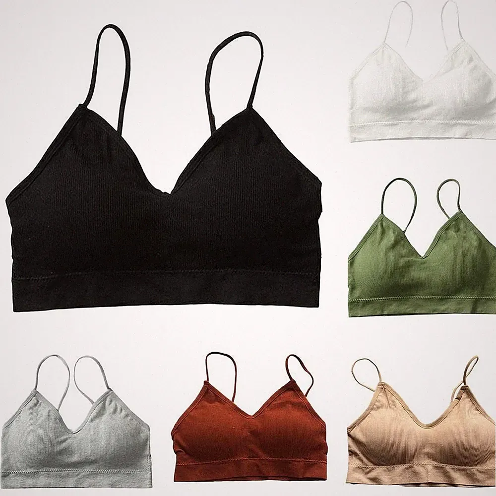 Rückenfreier Damen BH mit gepolsterten Cups in großer Größe und dünnen Trä