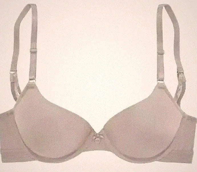 S. OLIVER Damen Push Up BH Unterwäsche Silber Gr 80 Cup B NEU