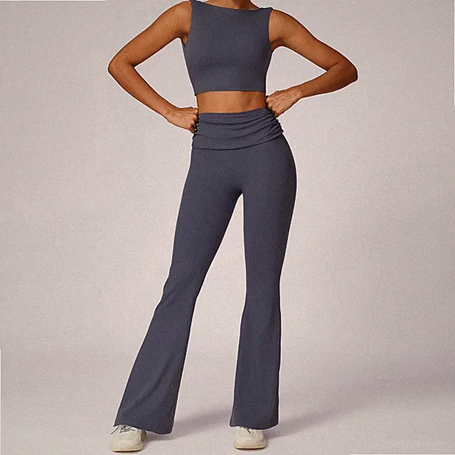 S-XL 2pcs Yoga Satz Laufen SPORTS Fitness Anzug Bh Und Hose Atmungsaktiv Neu