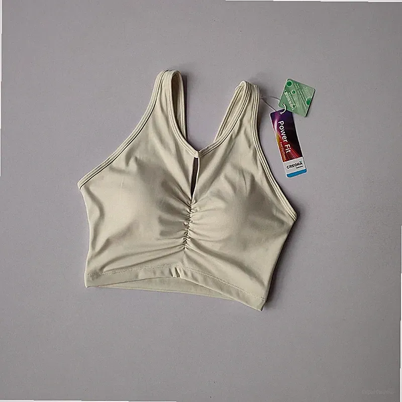 S-XL Hochintensitäts Integrierter Sport-BH Stoßfest Atmungsaktiv Für Frauen Neu