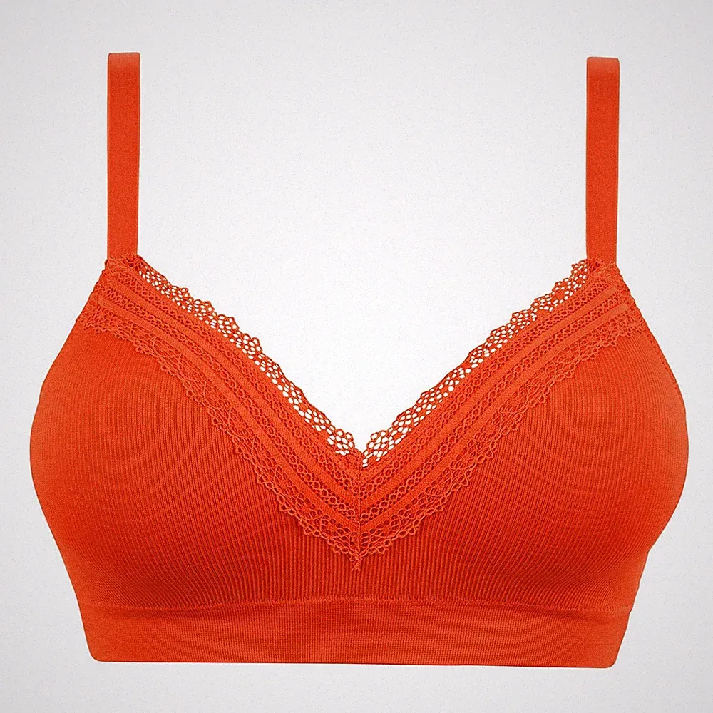Orange Vollschalen-BH