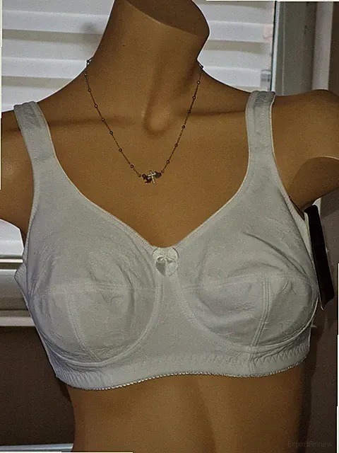 SASSA BH ohne Bügel Entlastungs-BH weiß Gr 80B NEU mit Etikett B Ware