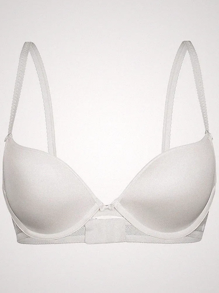 Sassa DOTTED MESH 29039 Push Up BH in Elfenbein