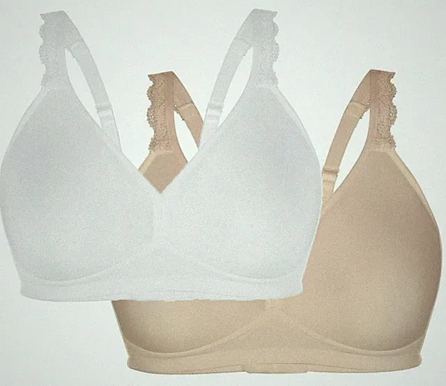 Sassa Soft Spacer BH BH ohne Bügel 12908 skin weiss 75 -95 B -E