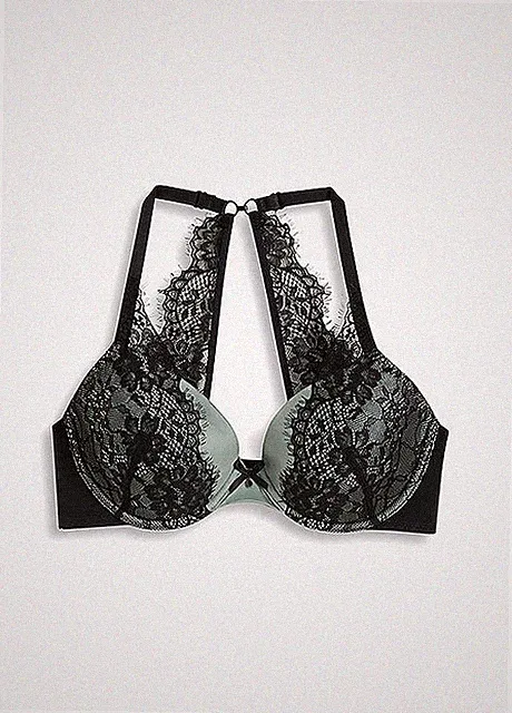Schalen BH Gr. 85 Cup B Grün Schwarz Damen Unterwäsche Bra Neu