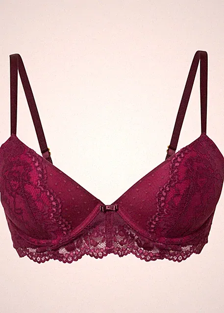 Schalen BH Gr. 85 Cup E Beere Damen-Bra Unterwasche Oberteil Neu