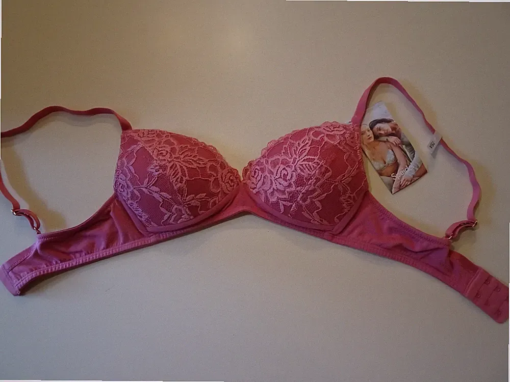 Schalen BH SPEIDEL Sensuelle 75 A bügellos kräftiges Rosa Spitze NEU mit Etikett