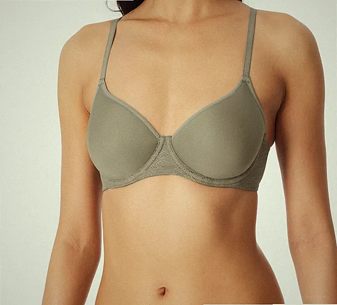 Schiesser Damen Air BH mit Spacer-Schale jade A - E 75 - 95 *181128* NEU**