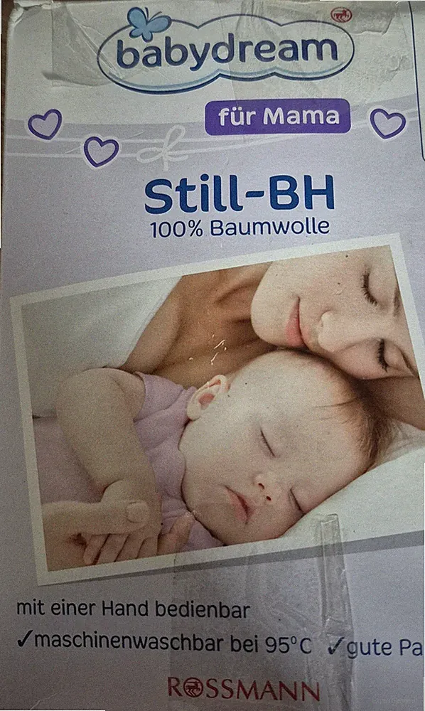 Schwangerschafts-BH Still-BH Mamas Babydream 90 C schwarz
