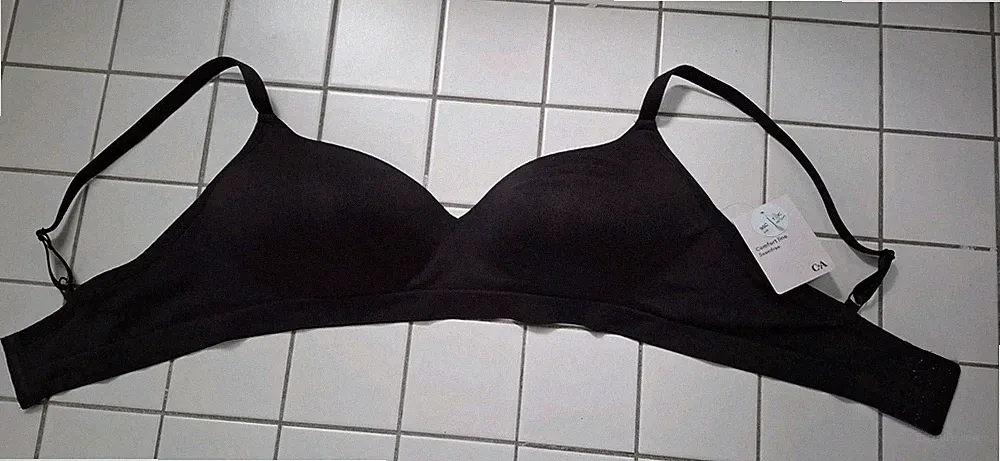 Seamfree T-Shirt Bra Bügelloser Nahtloser BH 95C Schwarz C&A