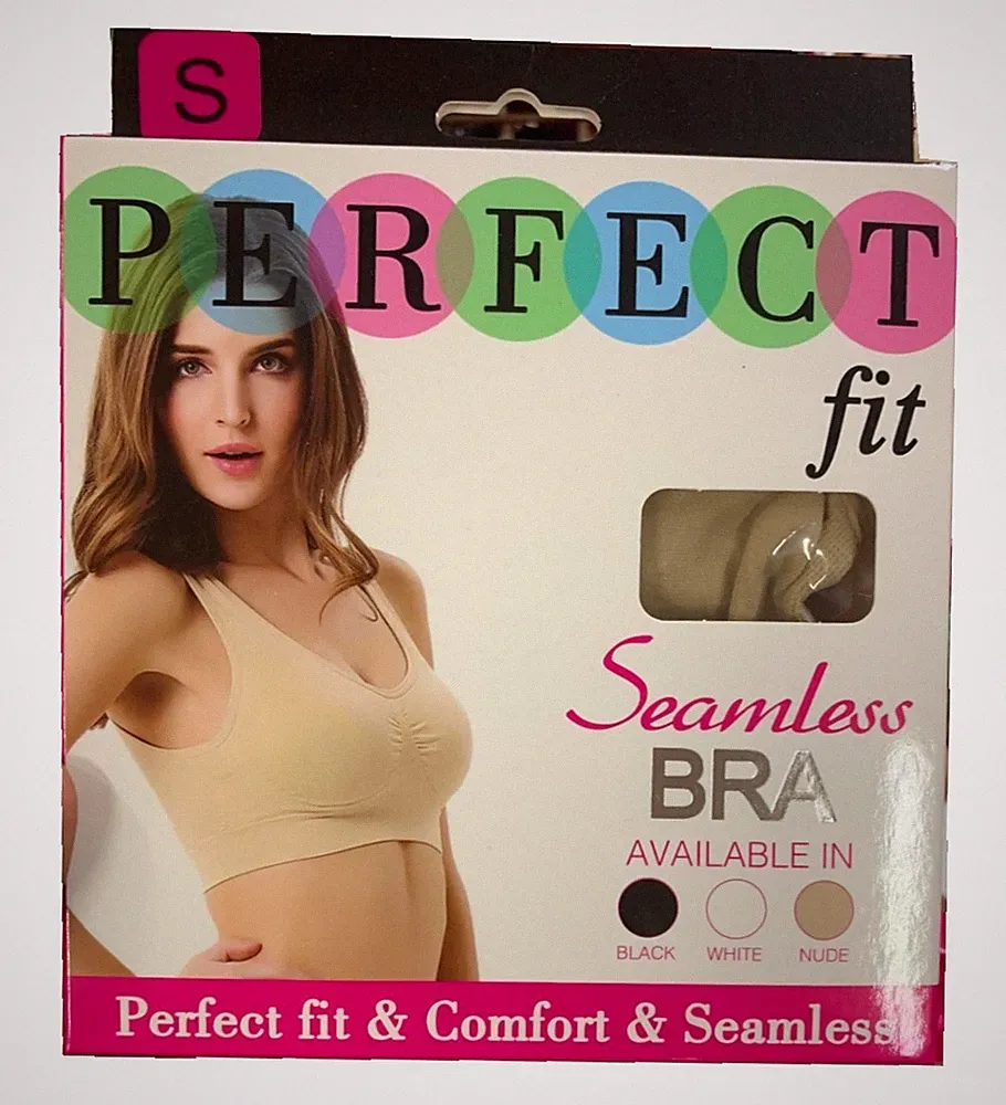 Seamless BH Perfect Fit Pull Up Sport Stretch Soft Komfort ohne Bügel ungepolstert