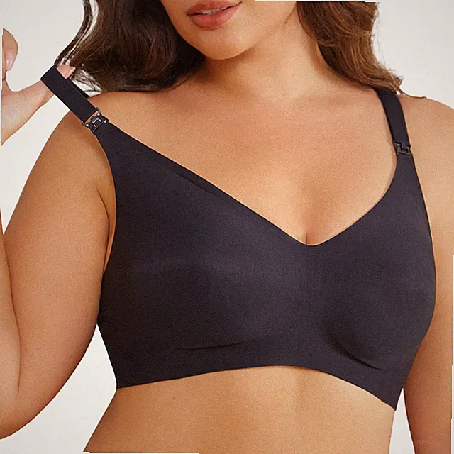 SEEDNUR Still-BH ohne Bügel nahtlos Bustier mit Verlängerungen Schwangerschaft