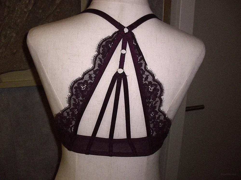 Sexy BH °° Gr.34 Cup C °° Farbe beere °° wunderschöner Rücken ° TOP