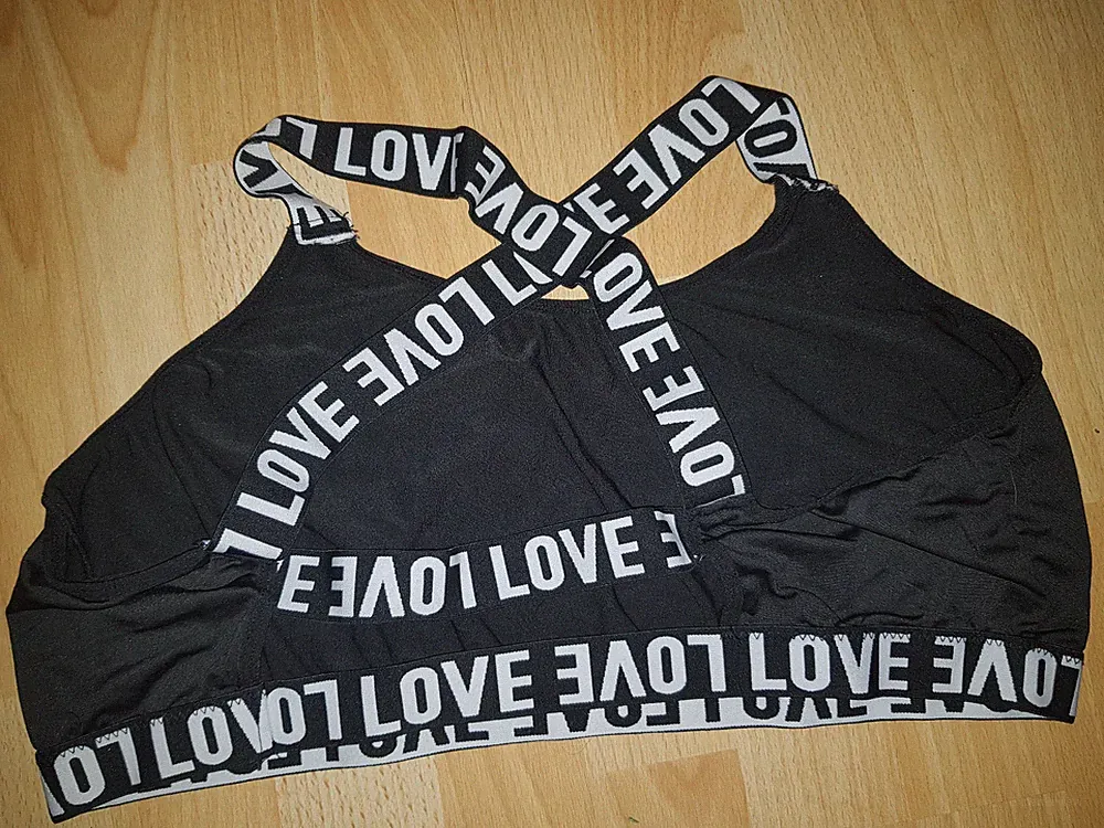 ❤️ sexy ❤️ Damen Sport BH Unterwäsche 4XL 100B / 100C ungepolstert wie Neu
