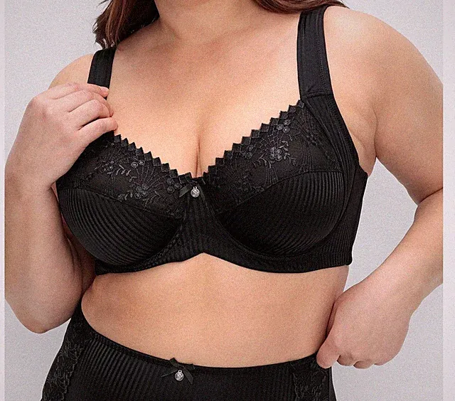 Sheego Bügel-BH Büstenhalten 85G Minimizer elegant Dessous Spitze Bügel #790