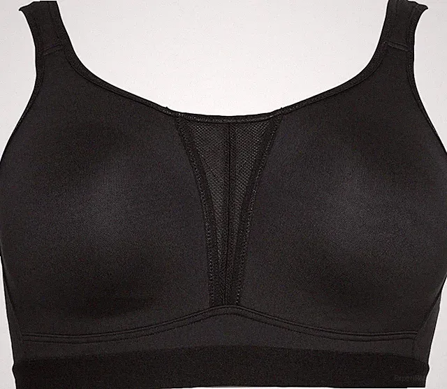 Sheego Damen SportBH BH Bustier schwarz ohne Bügel 95 E (1235) NEU